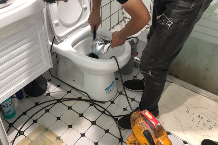 屯溪疏通下水道